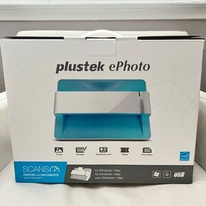Plustek Photo Scanner ePhoto Z300, Scans 4x6 inch Photos in 2 Seconds, Auto crop